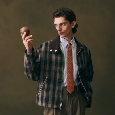 Orange - Men's silk ties, bow ties and pocket squares | Hermès USA